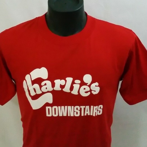 Vintage Lazarus Department Store Charlies Downstairs T Shirt L Columbus Oh Tee - Picture 8 of 8
